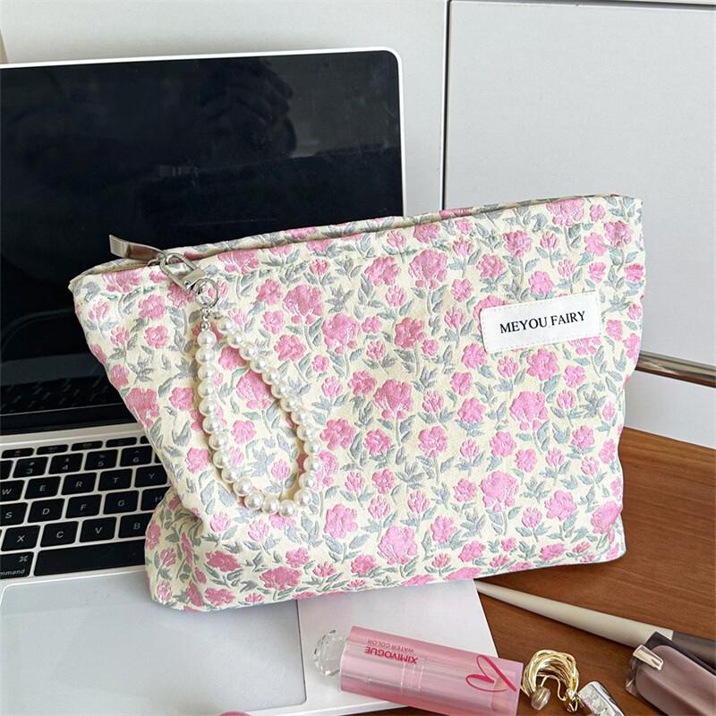 Large Capacity Portable Cosmetic Bag
