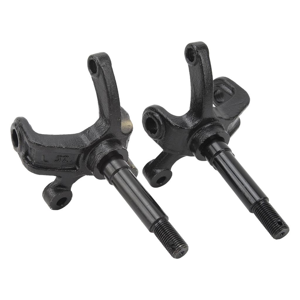1pair Steering Knuckle Spindle Left Right Wheel Steering Knuckle for 200cc ATV Quad Bike Black
