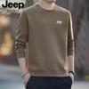 JEEP SPIRIT Men's Spring Crew Neck Long Sleeve Top