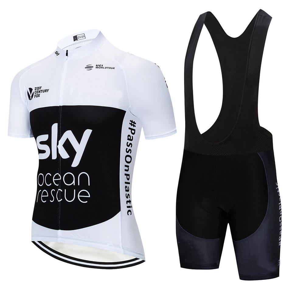 Men's and Women's Summer Bicycle Road Mountain Bike Top Whale Tour France, Cycling Suit Speed Down Suit 2026 Summer Breathable Cycling Suit Set