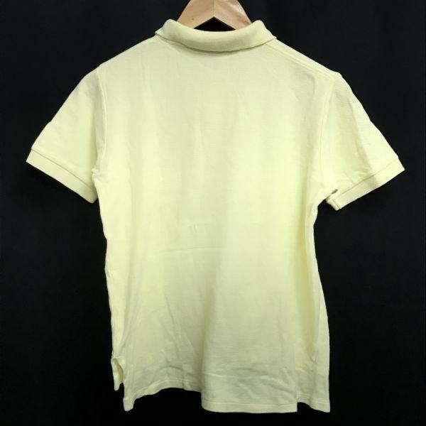 Polo by Ralph Lauren vintage polo shirt men’s S-M beige yellow 70s-80s(USED)