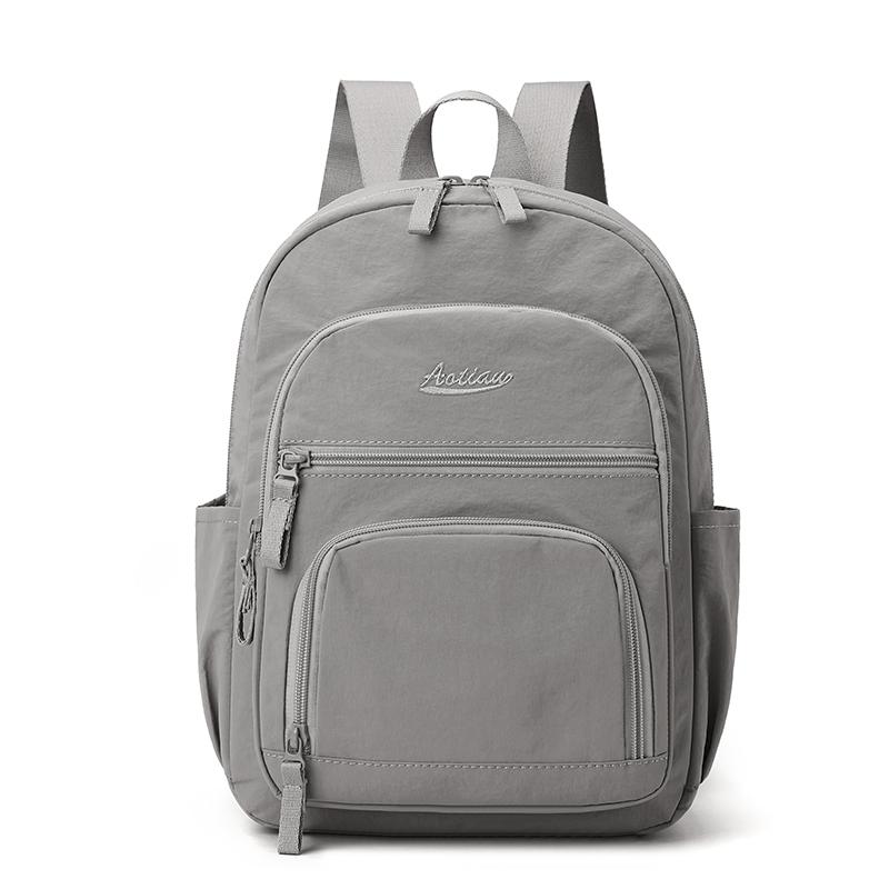 Backpack Nylon Waterproof  Laptop Unisex Casual Mochila Sports Travel Zipper Lightweight Rucksacks