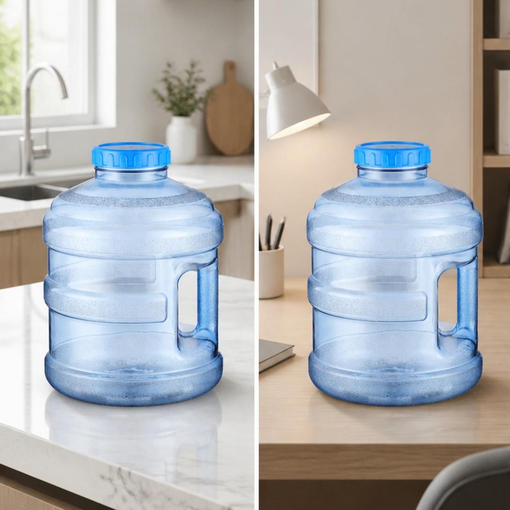 11.üç Litre Su Varili Mavi Gıda Sınıfı Saklama Temizlemesi Kolay Kap Çay İçin