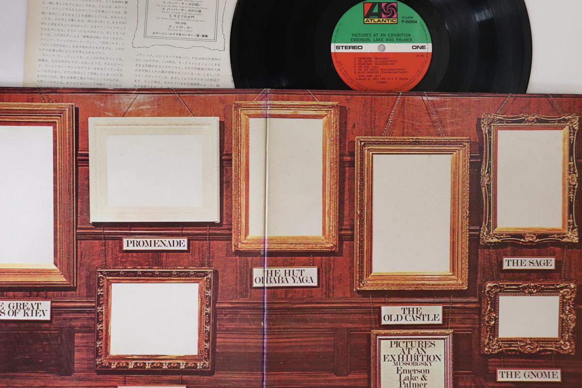

LP Record EMERSON LAKE & PALMER - Pictures At An Exhibition P8200A ATLANTIC 1972 Japan Rock Used