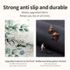 Bathroom Absorbent Floor Mat, Non Slip Floor Mat for Bathroom, Quick Drying Door Mat for Bathroom, Square, Plant Printed Carpet