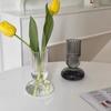 Nordic Creative Glass Vase Simple Transparent Vase Water Nourishing Flower Arrangement Living Room Decoration Modern Home Decor