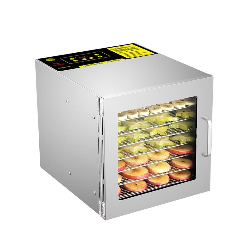 220V 600W 8 Trays Beef Jerky Making Tools Drying Machine Fruit Dryer Dehydrator for Fruit Meat Food Home Appliances