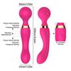 AV Magic Wand Masaj Vibrator punct G Stimulator clitoridian Masturbare feminină Dildo Vibrator pentru femei reîncărcabil