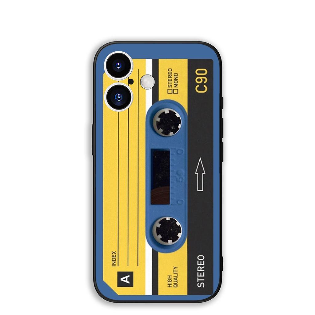 Cover for Motorola Moto Edge 70 60 Fusion NEO Pro G Stylus G56 G96 G52 G04 G05 Protective Phone Case Cassette Tape Wallpaper