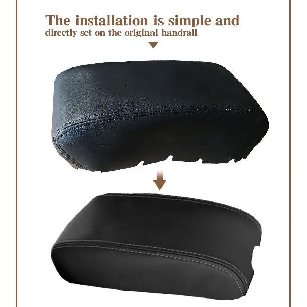 For Dodge Durango 2011-2017 2012 2013 Center Console Armrest Protection Cushion Breathable Armrest Box Cover Pad Car Accessories