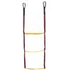 Boarding Step Ladder Folding Boat Ladder Portable 3 Step Boat Ladder Extension Nylon Ladder for Pontoon Inflatable Boat