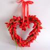 Valentines Day Wreath Pendant Tulips Love Garlands Decoration Proposal Scene Layout Props Valentines Day Garlands Party
