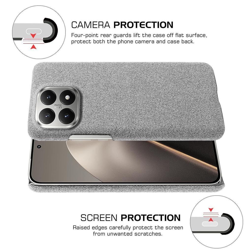 Anti-Scratch Farbric Phone Cover Case for Xiaomi 17T Pro 5G 14T 15T Pro Xiaomi17t Mi 17t Shockproof Accessories Funda