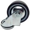Caster set 4 pcs swivel wheels 100mm 270kg thermoplastic rubber