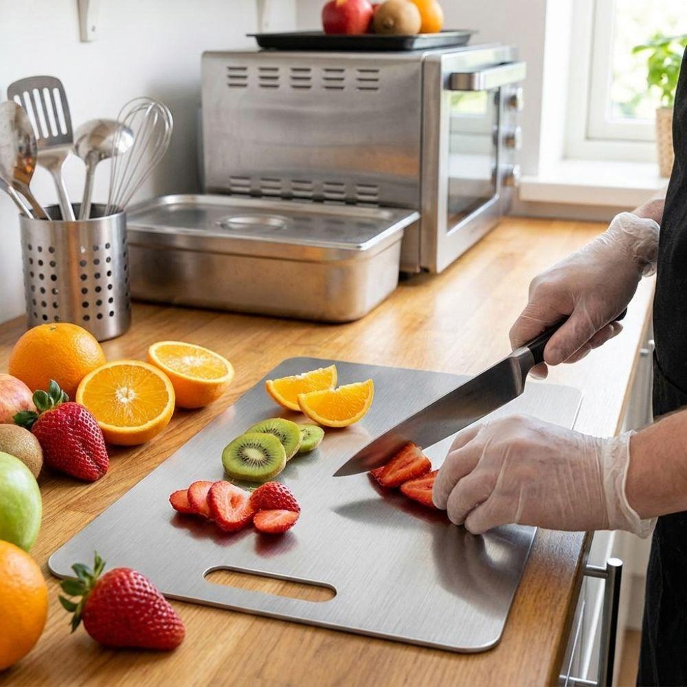 Double-Sided Fruit Cutting Board Thickened Chopping Plate Cutting Vegetables