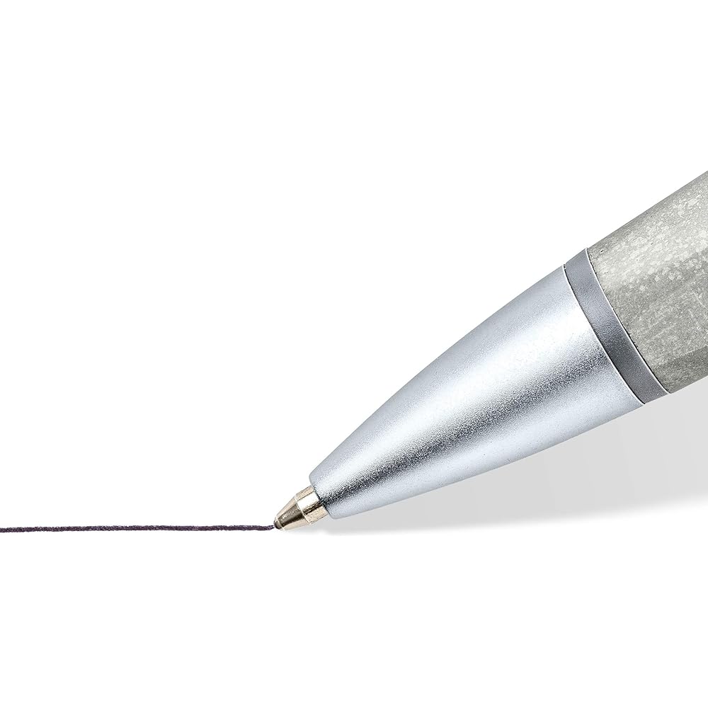 Staedtler Concrete Ballpoint Pen 0.7mm Oil-Based Gray