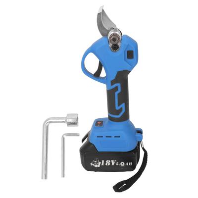 Cordless Electric Pruning Shear Low Noise Ergonomic Handle High Carbon Steel Tree Branches Cutter