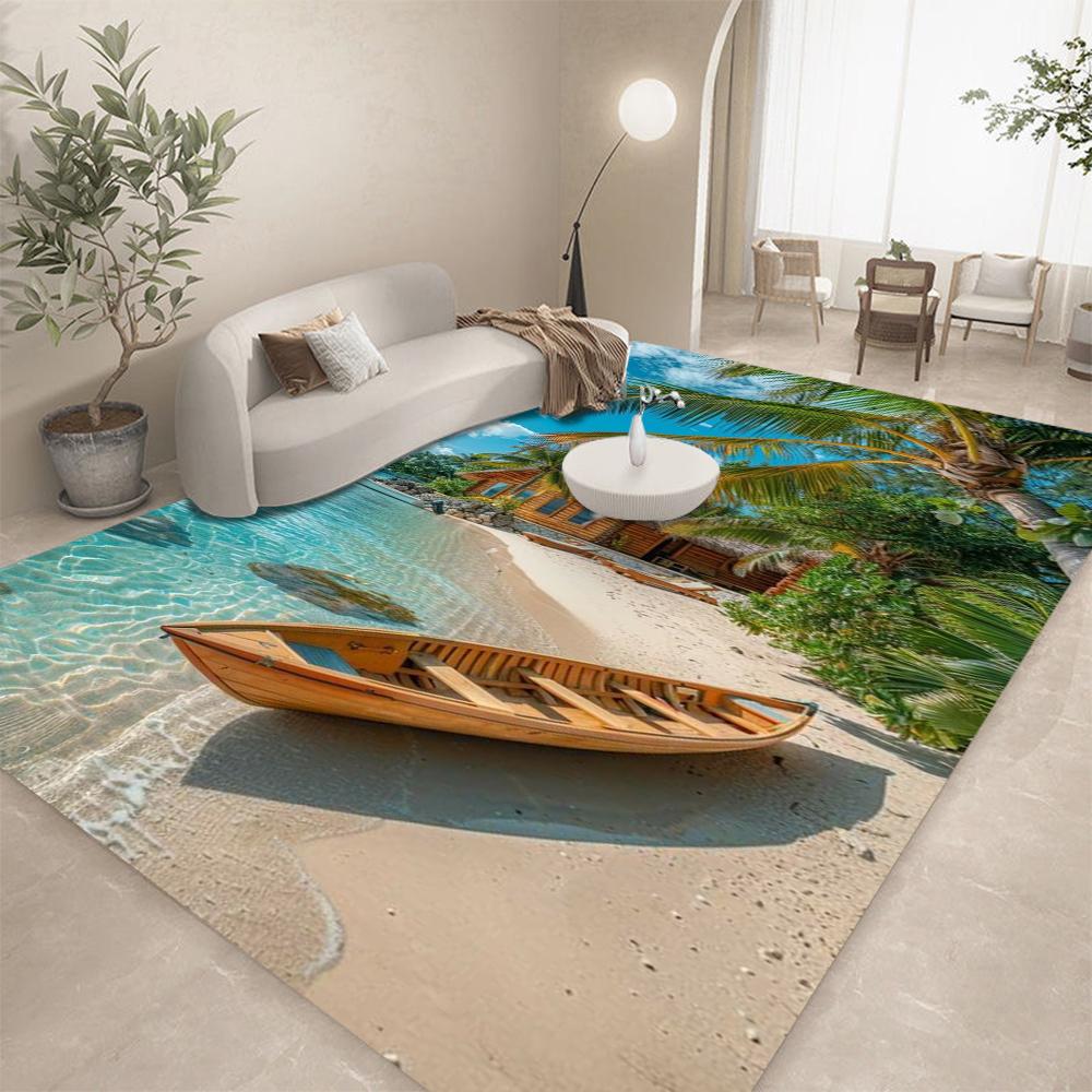 

Forest Scenery Anti Slip Floor Mat Suitable Forsuitable Living Rooms Bedrooms Baby Rooms Terraces Gardens Courtyard Decoration 40X60cm