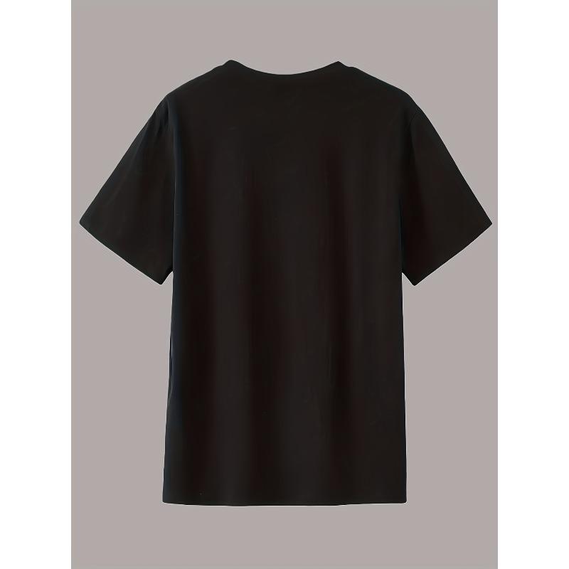 European Sizes Boys' Short Sleeve T-Shirt with Fun Durable Print - Lightweight Breathable Summer Casual Round Neck Tee