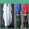 Premium Quality Usa Women Crew Neck Casual Cotton Baggy Oversized Maxi Dress For Effortless Style