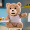 POP MART Ted2 Teddy Bear Action Plush Pendant Series Pop Mart Gachapon Blind Box Figure Plastic Model Premium Toy PVC Soft Vinyl Original Character