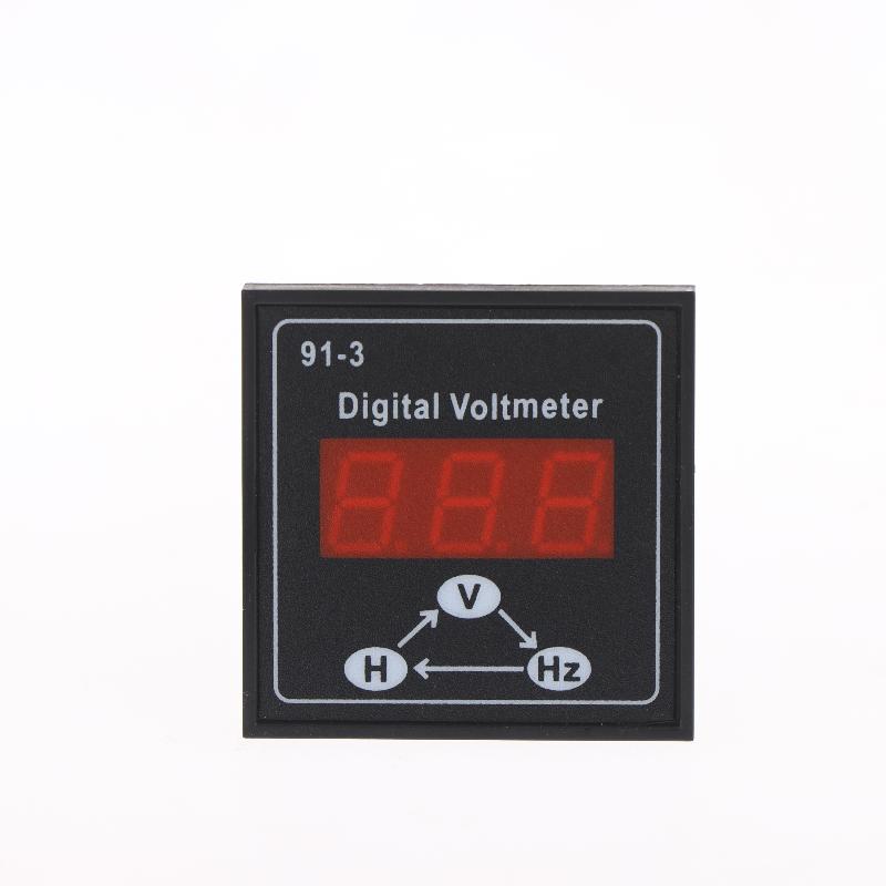91-3 Digital Voltmeter For Diesel Generator Single Phase 3 Phase Voltage Meter Digital Display Current Meter With Led Display