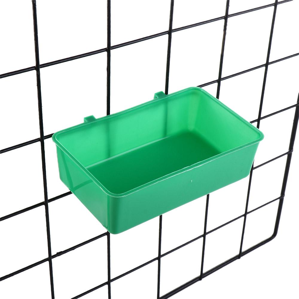 Parakeet Food Bowl Feeder Bird Food Box Pet Bird Bowl Parrot Bath Basin Parakeet Food Dispenser