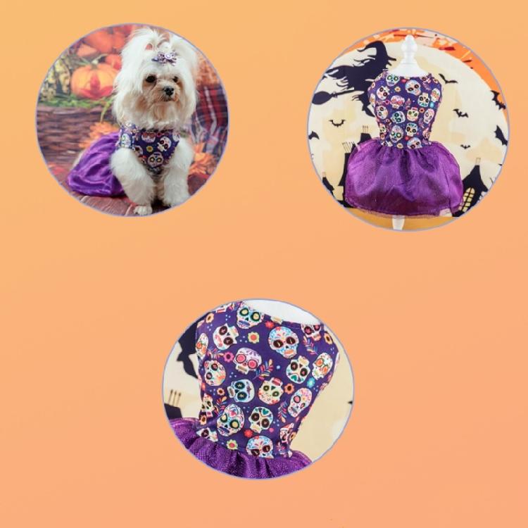 Lovely Dog Skirt for Medium Large Dogs Halloween Dress for Pet Dog Spring Out