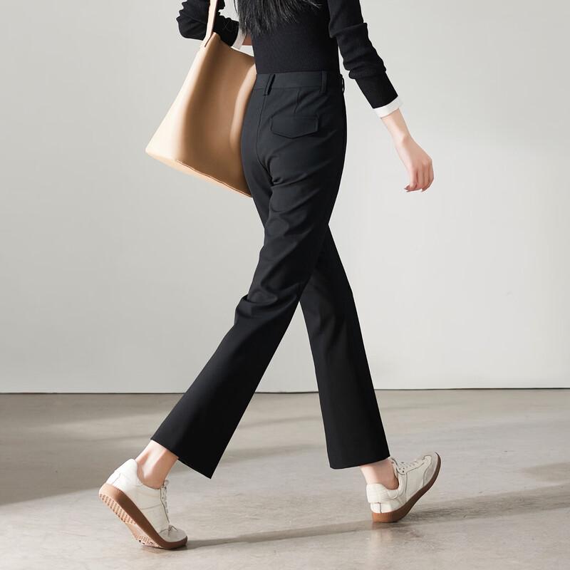 SOFSIL Women's High-Waist Stretchy Slim-Fit Flare Pants