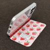 Cute Strawberry Fruit Flip Phone Case For iPhone 17 Air 16 15 14 13 12 11 Pro Max Plus Coil Notebook Shape Shockproof Cover