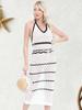 Europäisch-Amerikanisches Spicy Gestricktes Hohl-Camisole-Kleid