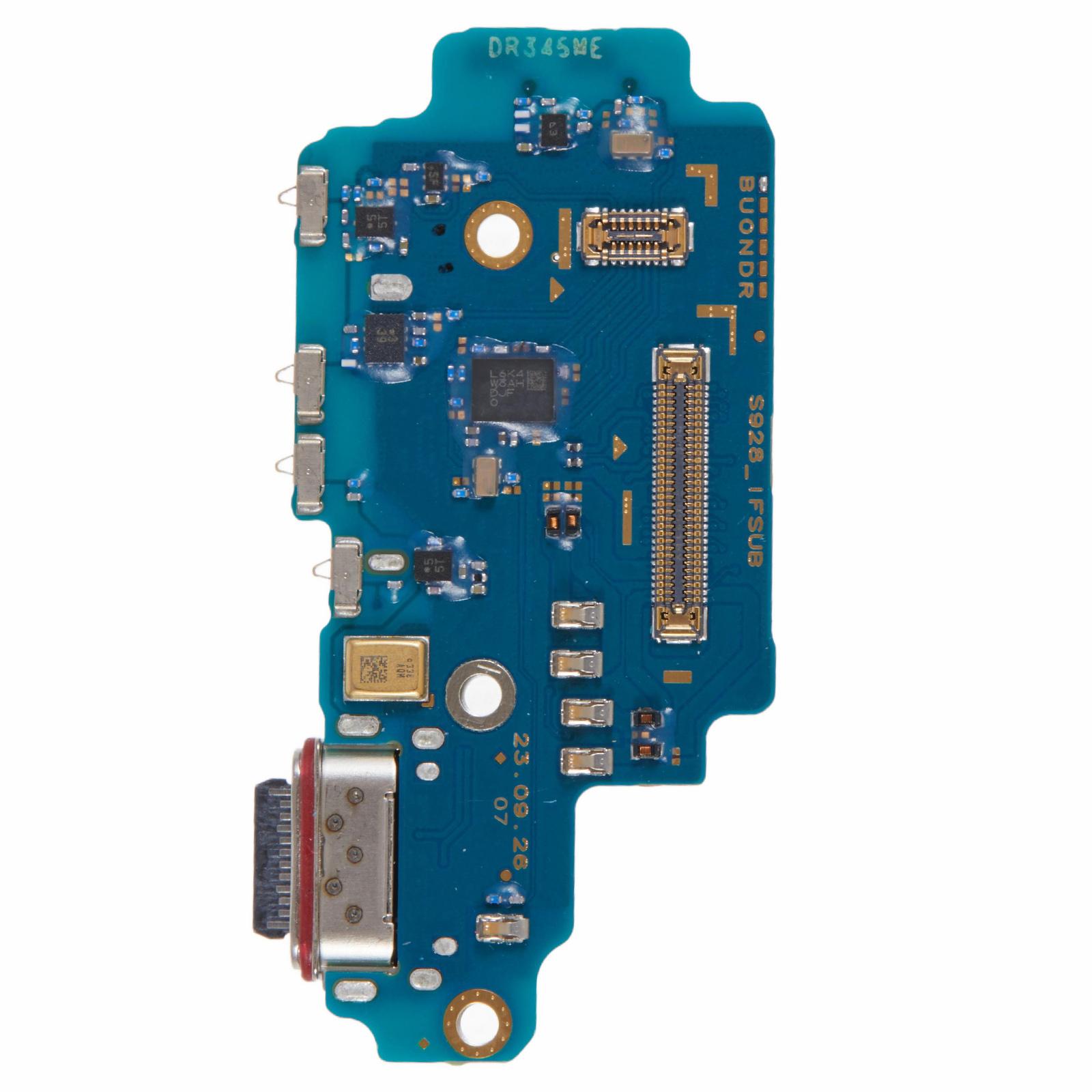 

Для Samsung Galaxy S24 Ultra (Версія ЄС) S928B Роз єм док-станції Порт зарядки Шлейф Заміна (без логотипу) Type A