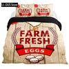 Rooster Comforter Cover King Full Size for Boys Girls Rustic Rooster Bedding Set Duvet Cover Vintage Bedding Collection 3Pcs