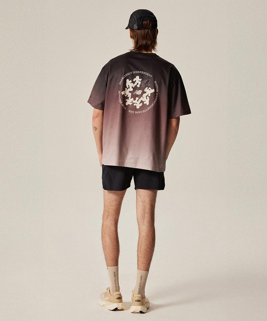 Nyuballanseu Nbneg25413 / Uni Rc Frozen Run & Nova Short Sleeve Tee (Brown)