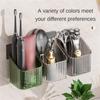 Bathroom Storage Shelf Wall Mounted Shower Organizer Shelves Detachable Drain Rack Kitchen Spice Container Home Storage Holder