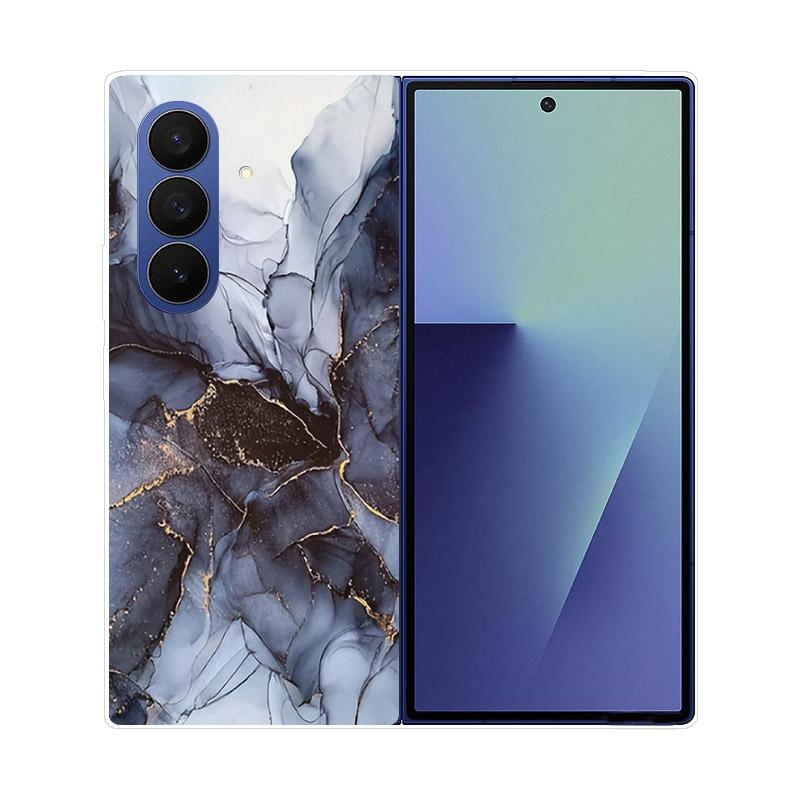 For Samsung Galaxy Z Fold 7 5G Phone Case Cover Transparent Back Protective Shell Coque For Samsung Z Fold7 Clear Hard PC Fundas