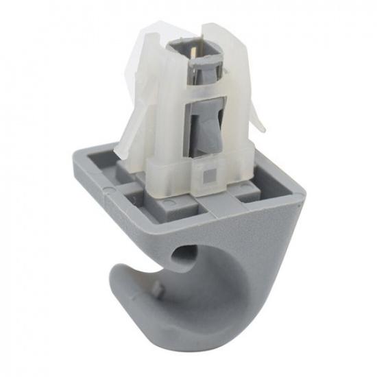 For Toyota Camry Corolla Highlander Prius Gray Sun Visor Clip Holder Bracket  2x