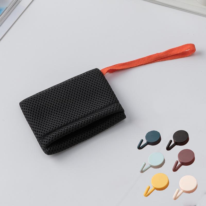 Exfoliating Mesh Soap Bag with Drawstring