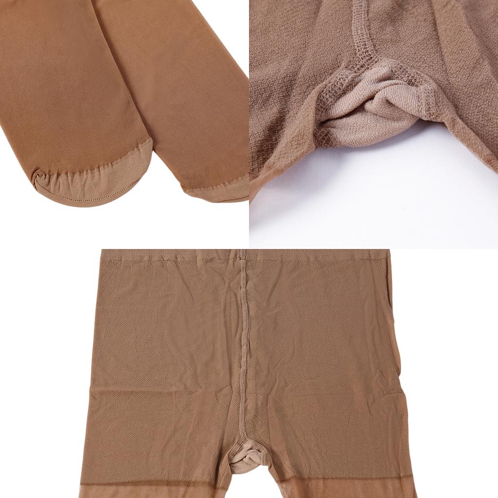 Women Plus Size 20 Denier Sheer Tights High Waist Nylon Pantyhose Super Elastic Xl-4Xl Large Size For Big Ladies 150Kg/330Lbs