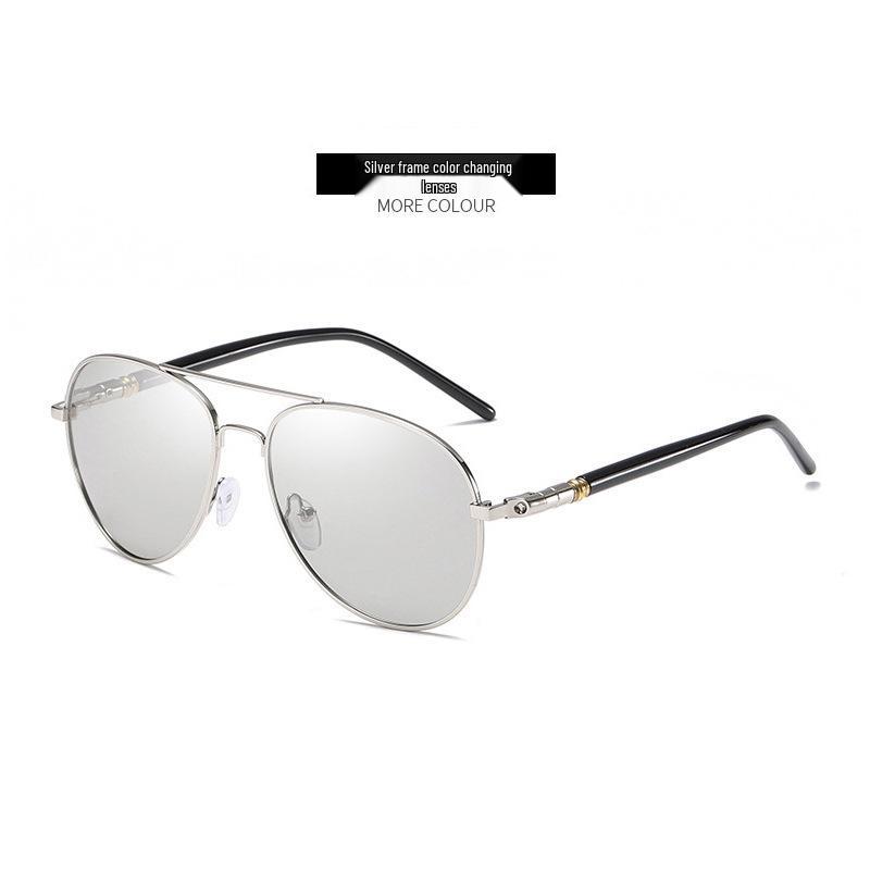 High-End Polarized Wayfarer Sunglasses for Men - Photochromic Lenses for Day and Night Driving