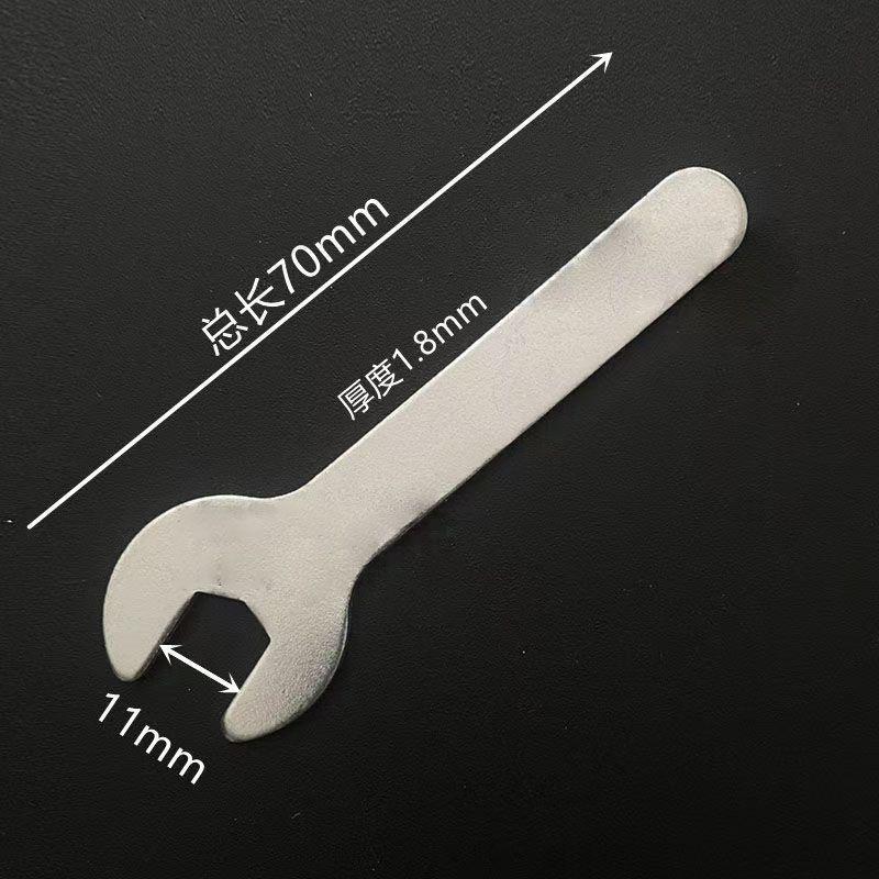 Llave hexagonal de extremo abierto desechable ultradelgada para artículos sanitarios
