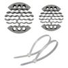2Pcs Cable Organizers Tool 30 Holes Networks Cable Combs Networks Room Cables Management Tool Cord Holder Enduring