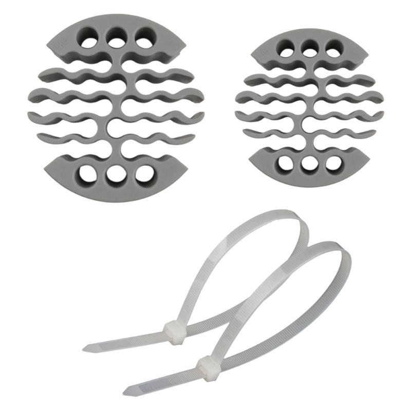 2Pcs Cable Organizers Tool 30 Holes Networks Cable Combs Networks Room Cables Management Tool Cord Holder Enduring