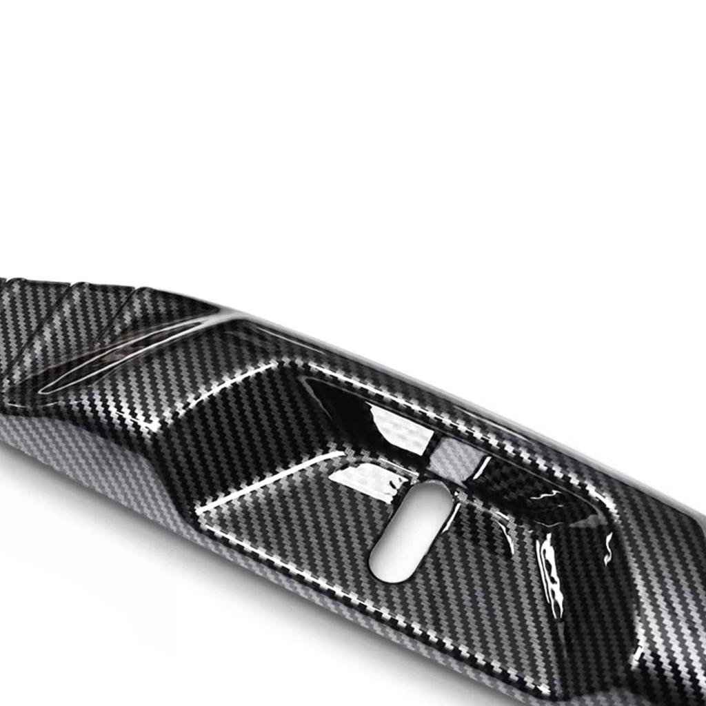 Hyorabyn Carbon Fiber Trunk Protector Rear Bumper Side Step ABS Custom Interior Parts for the New Alphard 40 Series and New Vellfire 40 Series