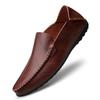 Doudou Shoes Single-layer Soft-soled Foot Leather Shoes British Casual Shoes Leather Men