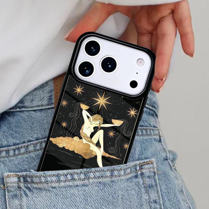

Чехол для телефона Holy Girl Tarot Capa для iPhone 16e 15 14 13 12 17 Pro Max Plus Air 17pro Чехол iPhone 12 Pro