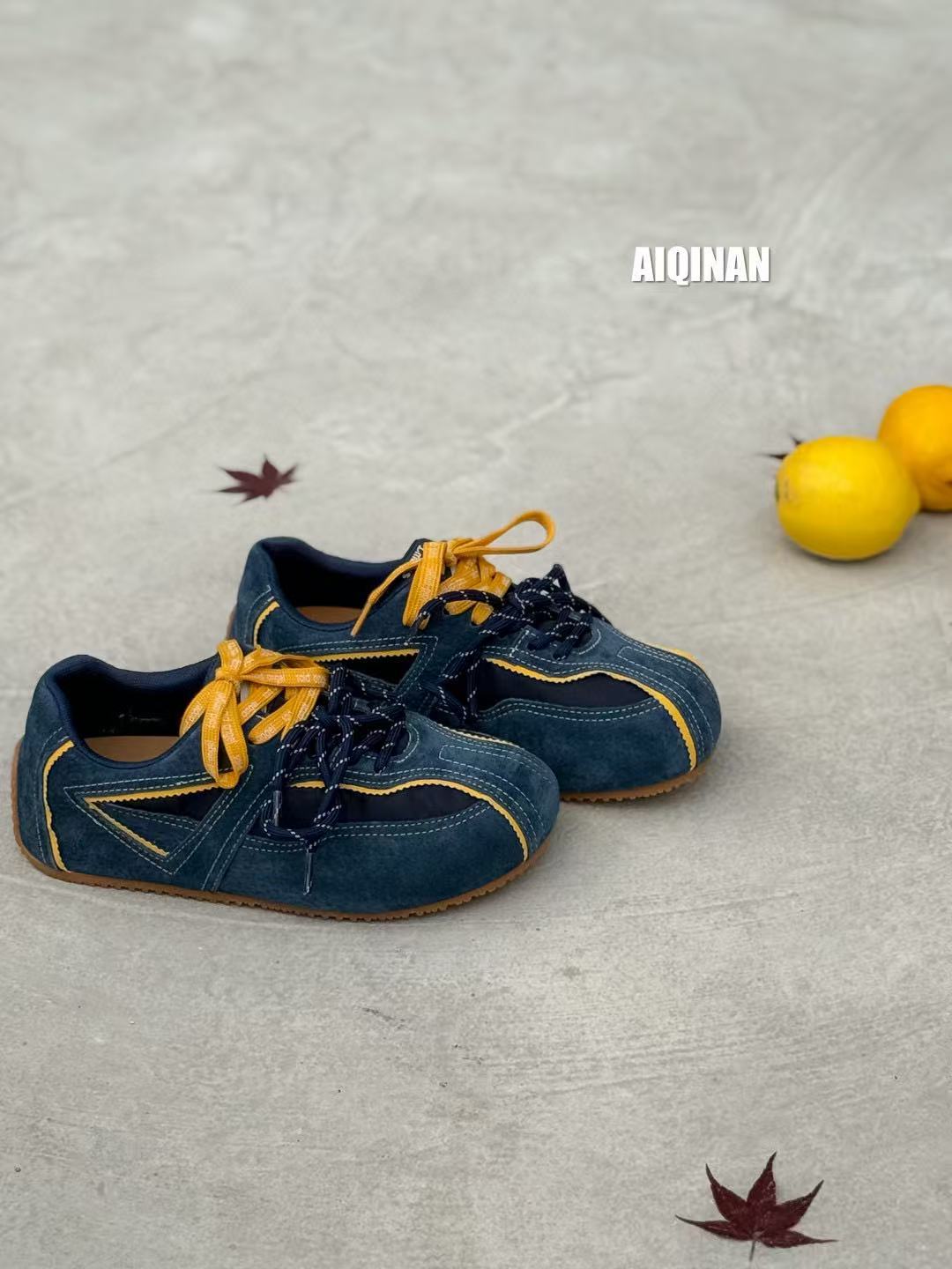 

кожаный носок женские осенние новые повседневные универсальные спортивные туфли женские 40