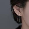 Ruyi-Knoten Ohr-Manschette Leichter Luxus Damenohrringe Schlichtes Design Stilvolle Persönlichkeit Tägliche Schmuckstücke