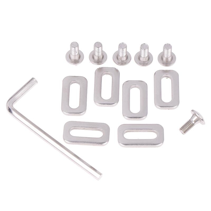 1 Set Șaibe Pedale Bicicletă de Șosea Pentru Șuruburi Plăcuțe SPD Placă Bicicletă Pentru Reparare Plăcuțe Keo Garnitură Șurub M5 Accesorii Bicicletă