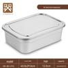 GOLDEN KEY Stainless Steel Food Storage Container with Steel Lid